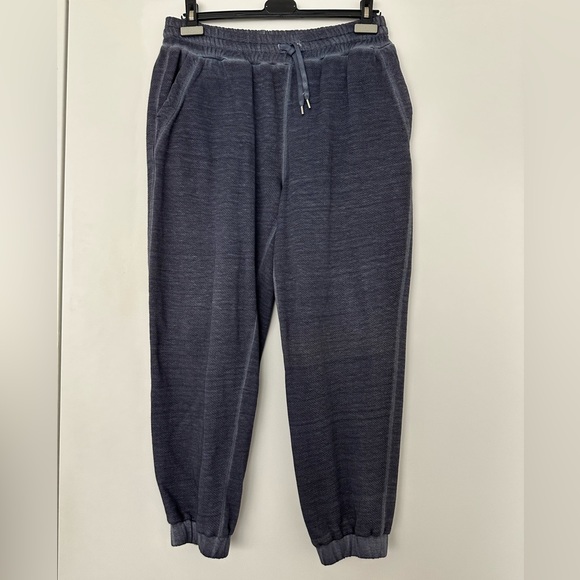 Men's Gray Jogger Pants 120%Lino - Picture 1 of 10
